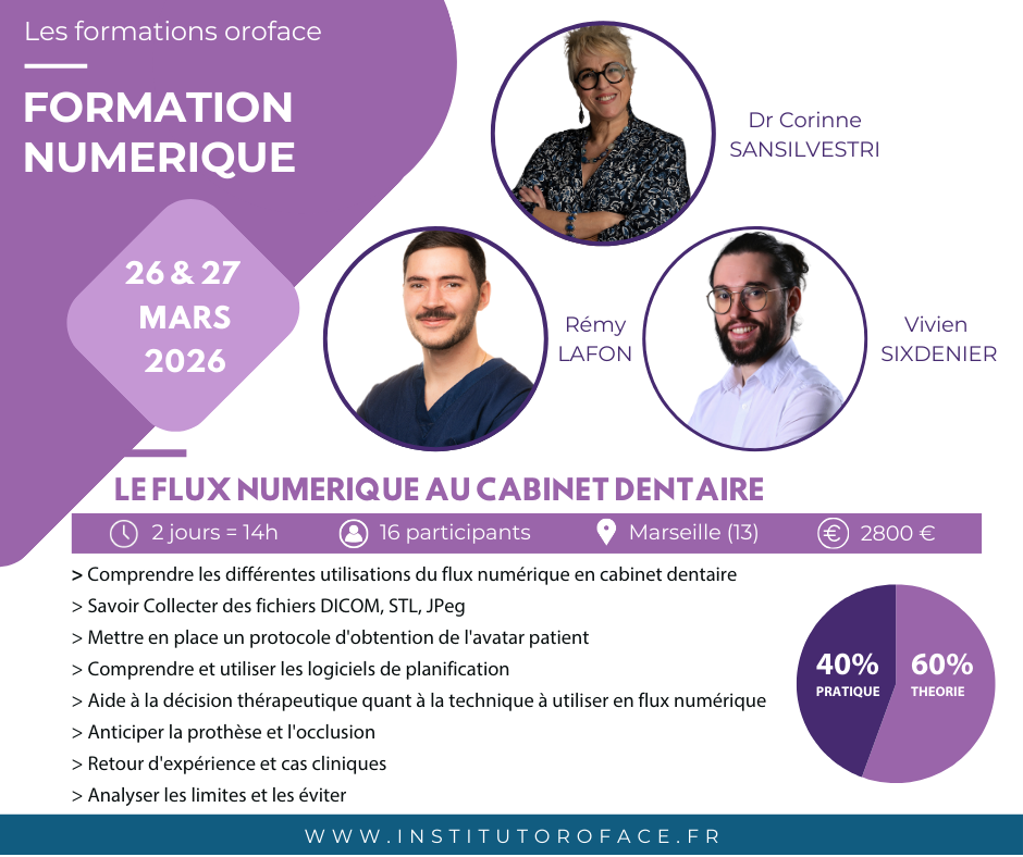 Flux numérique et implantologie